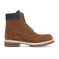 Timberland Premium 6 Inch Lace Up Waterproof Dark Wheat Nubuck