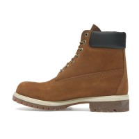 Timberland Premium 6 Inch Lace Up Waterproof Dark Wheat Nubuck