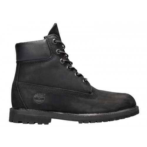Timberland 6 Inch Premium Waterproof Boots Black Nubuck (W) - женская сетка размеров