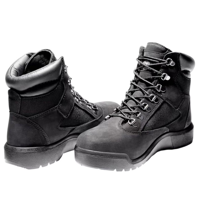 Timberland 6 Inch Field Boot Black - мужская сетка размеров Timberland 6 Inch Field Boot Black - мужская сетка размеров