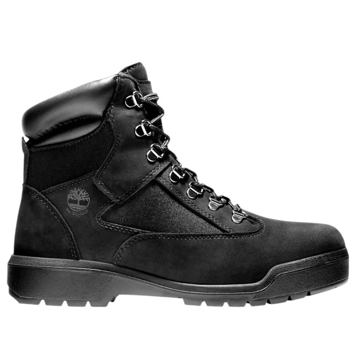 Timberland 6 Inch Field Boot Black - мужская сетка размеров Timberland 6 Inch Field Boot Black - мужская сетка размеров