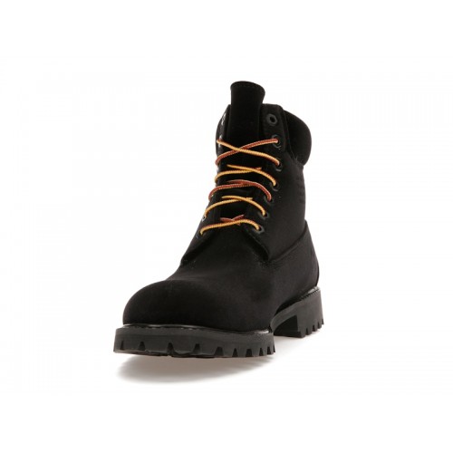 Timberland 6" Boot x OFF WHITE Velvet Black - мужская сетка размеров