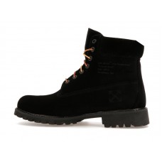 Timberland 6" Boot x OFF WHITE Velvet Black