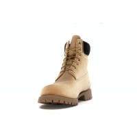 Timberland 6" Boot Off White Wheat Velvet