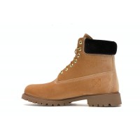 Timberland 6" Boot Off White Wheat Velvet
