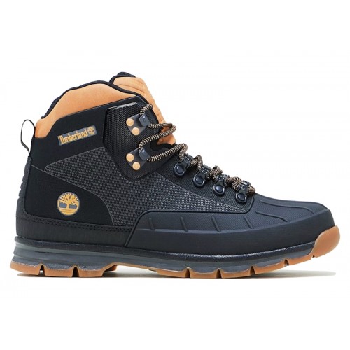 Timberland Euro Hiker Shell Jacquard Boot Black Wheat - мужская сетка размеров