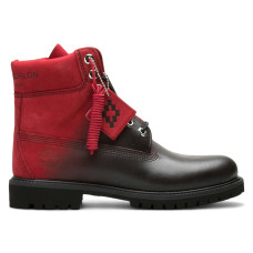 Timberland 6 Premium Boot Marcelo Burlon County of Milan Ruby Dip Dyed
