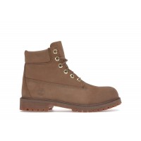 Подростковые Timberland 6 Premium Boot Dark Beige (GS)