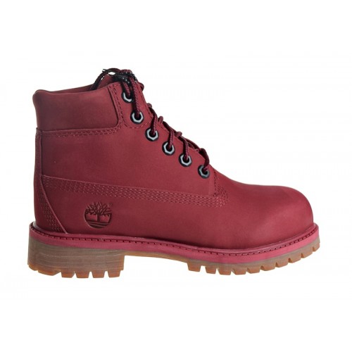 Timberland 6 Premium Boot Burgundy (PS) - детская сетка размеров
