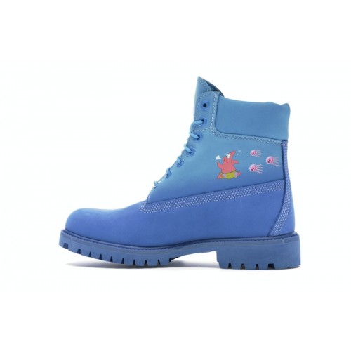 Timberland 6 Boot Spongebob Blue - мужская сетка размеров Timberland 6 Boot Spongebob Blue - мужская сетка размеров