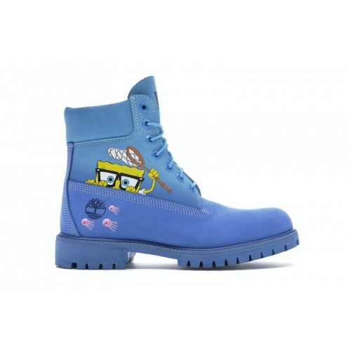 Timberland 6 Boot Spongebob Blue - мужская сетка размеров