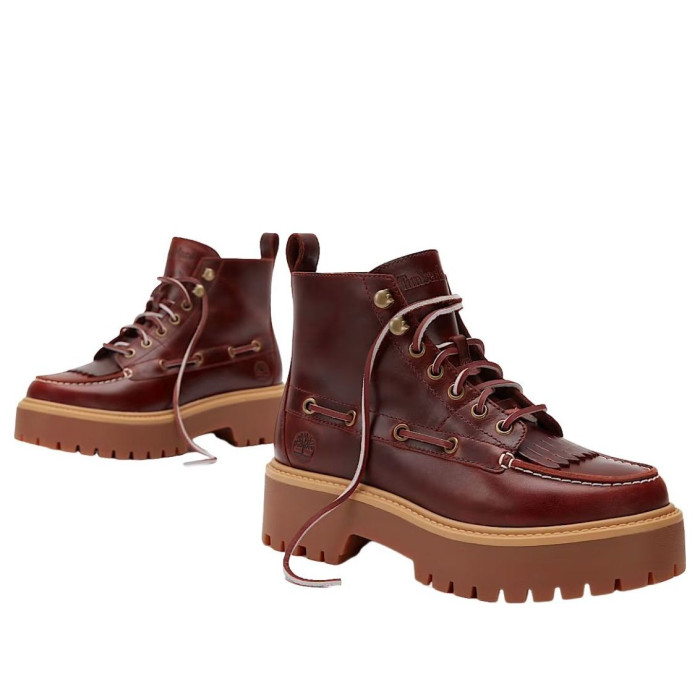Timberland Stone Street Mid 7-Eye Platform Kiltie Boot Root Beer Full-Grain (W) - женская сетка размеров Timberland Stone Street Mid 7-Eye Platform Kiltie Boot Root Beer Full-Grain (W) - женская сетка размеров