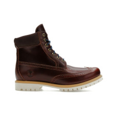 Timberland 6 Premium Brogue Boot Medium Brown Wingtip