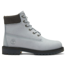 Детские Timberland 6 Premium Waterproof Boot Alpine Glacier Grey (PS)