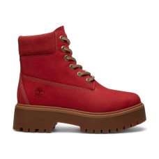 Женские Timberland Stone Street 6 Waterproof Platform Boot Red Nubuck (W)