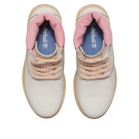 Женские Timberland 6 Premium Waterproof Boot Natural Nubuck Pink (W)