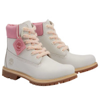 Женские Timberland 6 Premium Waterproof Boot Natural Nubuck Pink (W)