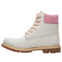 Женские Timberland 6 Premium Waterproof Boot Natural Nubuck Pink (W)