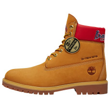Timberland 6 Waterproof Boot New Era x MLB Atlanta Braves Wheat