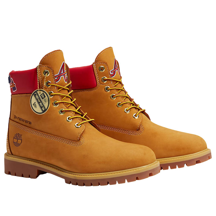 MLB x New Era x Timberland 6 Inch Waterproof Boot Braves - мужская сетка размеров MLB x New Era x Timberland 6 Inch Waterproof Boot Braves - мужская сетка размеров