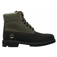 Подростковые Timberland 6" Premium Boot Shearling Black Grapeleaf (GS)