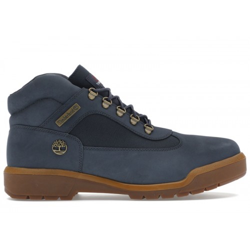 Timberland Field Boot Mid Lace Up Waterproof Dark Blue - мужская сетка размеров