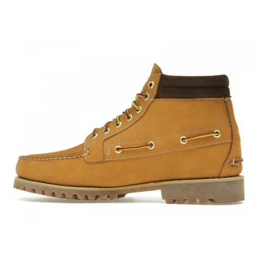 Timberland Authentic Mid Lace-Up Boot Wheat Nubuck - мужская сетка размеров Timberland Authentic Mid Lace-Up Boot Wheat Nubuck - мужская сетка размеров