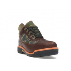 Timberland Field Boot Mid Lace Up Gore-Tex Starcow Medium Brown Camo