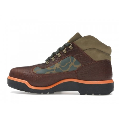 Timberland Field Boot Mid Lace Up Gore-Tex Starcow Medium Brown Camo - мужская сетка размеров