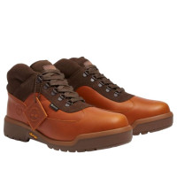 Timberland Field Boot Mid Lace Up Gore-Tex Brown Full-Grain