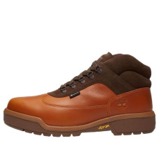 Timberland Field Boot Mid Lace Up Gore-Tex Brown Full-Grain