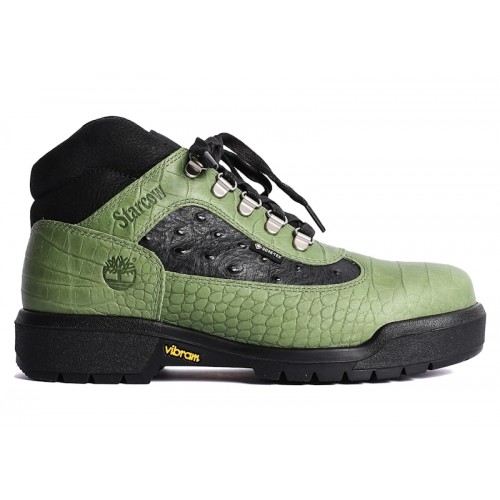 Timberland Field Boot Mid Lace Up Gore-Tex Starcow Medium Green - мужская сетка размеров