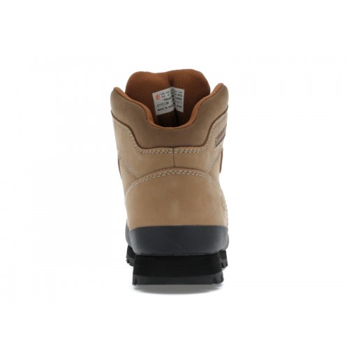 Timberland Euro Hiker Mid Lace Up Beige - мужская сетка размеров