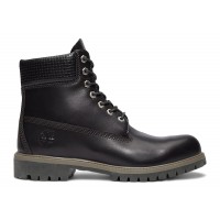 Timberland 6 Premium Waterproof Boot Black Full Grain Dark Brown