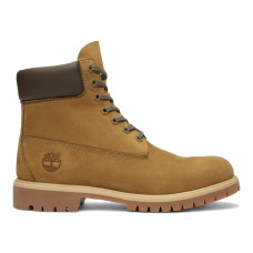 Timberland 6 Premium Waterproof Boot Olive Nubuck Dark Brown