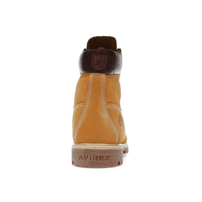 Avirex x Timberland 6 Inch Premium Waterproof Boot Wheat - мужская сетка размеров Avirex x Timberland 6 Inch Premium Waterproof Boot Wheat - мужская сетка размеров