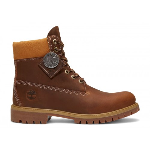 Timberland 6 Premium Waterproof Boot The Last Of Us Brown Full-Grain - мужская сетка размеров