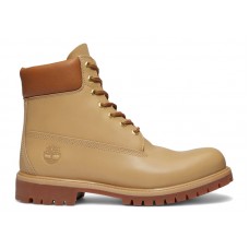 Timberland 6 Premium Waterproof Boot Founders Collection Beige Full-Grain