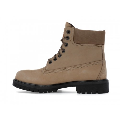 Timberland 6 Premium Waterproof Boot Beige Nubuck - мужская сетка размеров