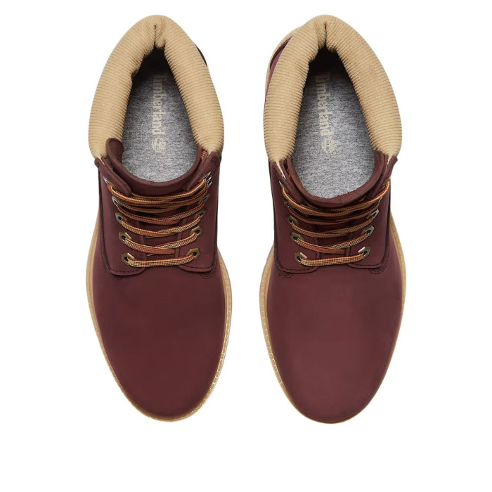 Timberland 6 Inch Premium Waterproof Boot Burgundy Beige - мужская сетка размеров Timberland 6 Inch Premium Waterproof Boot Burgundy Beige - мужская сетка размеров
