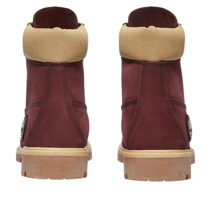 Timberland 6 Inch Premium Waterproof Boot Burgundy Beige - мужская сетка размеров Timberland 6 Inch Premium Waterproof Boot Burgundy Beige - мужская сетка размеров
