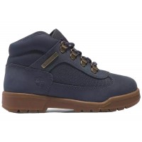 Подростковые Timberland Field Boot Mid Lace Up Dark Blue Nubuck (GS)