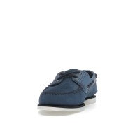 Timberland 2-Eye Classic Boat Shoe Dark Blue Nubuck