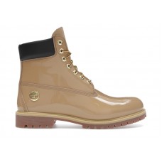 Timberland 6 Premium Waterproof Patent Boots Finch Wheat