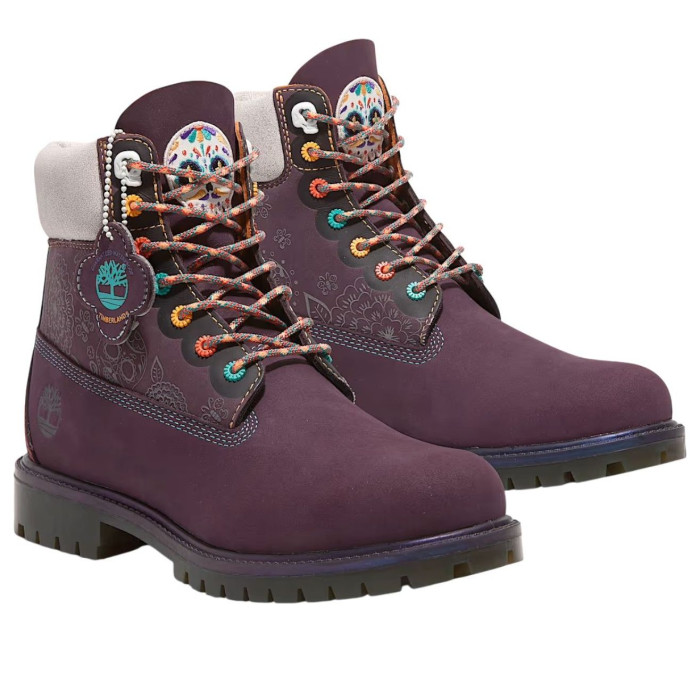 Timberland 6 Inch Premium Waterproof Heritage Boot Dia De Muertos - мужская сетка размеров Timberland 6 Inch Premium Waterproof Heritage Boot Dia De Muertos - мужская сетка размеров