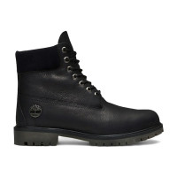 Timberland 6 Premium Waterproof Boot Emerald Woods Black Full-Grain