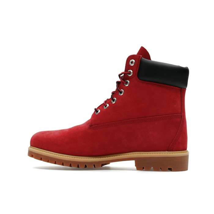 Timberland 6 Inch Premium Waterproof Boot Dark Red Nubuck - мужская сетка размеров Timberland 6 Inch Premium Waterproof Boot Dark Red Nubuck - мужская сетка размеров