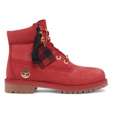 Подростковые Timberland 6 Premium Boot Dark Red (GS)