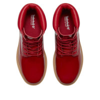 Женские Timberland 6 Premium Waterproof Boot Patent Medium Red (W)