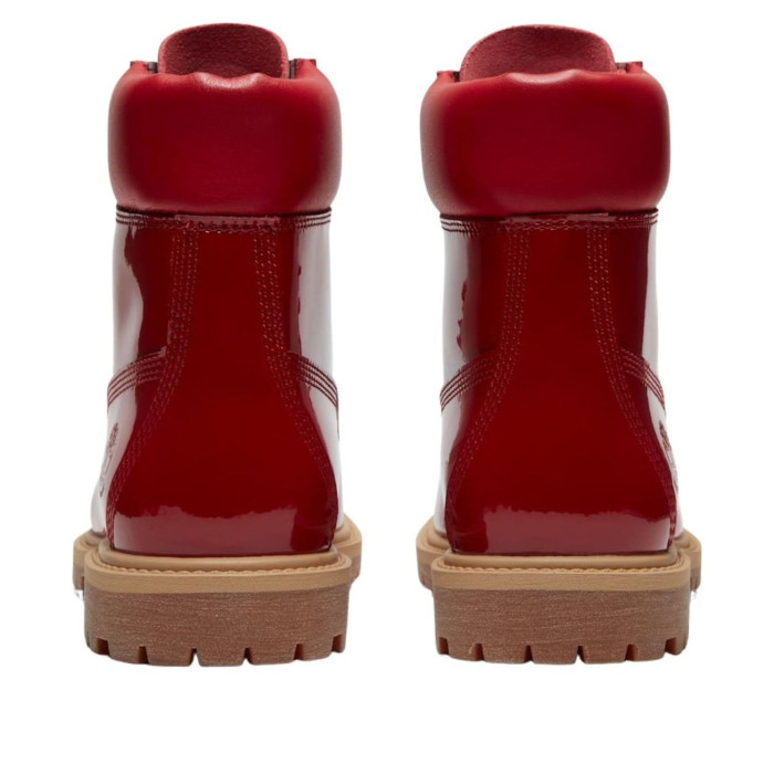 Timberland Wmns 6 Inch Premium Waterproof Boot Red Patent Leather - женская сетка размеров Timberland Wmns 6 Inch Premium Waterproof Boot Red Patent Leather - женская сетка размеров